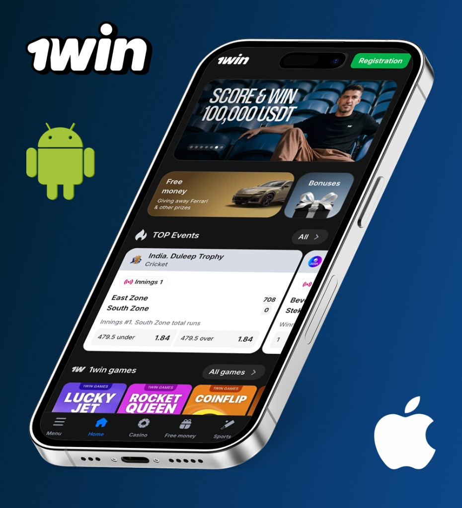 1win App Argentina Android e iOS
