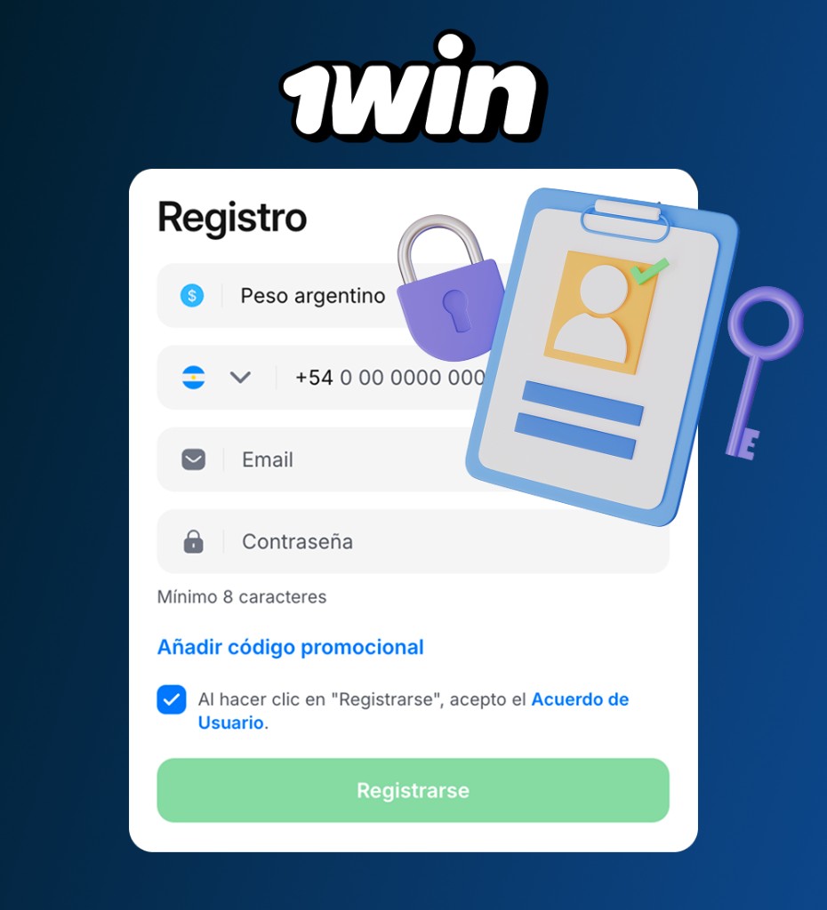 1win Registro Argentina