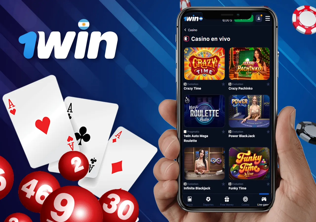 Los juegos de mesa de apuestas más populares en el casino en vivo 1win