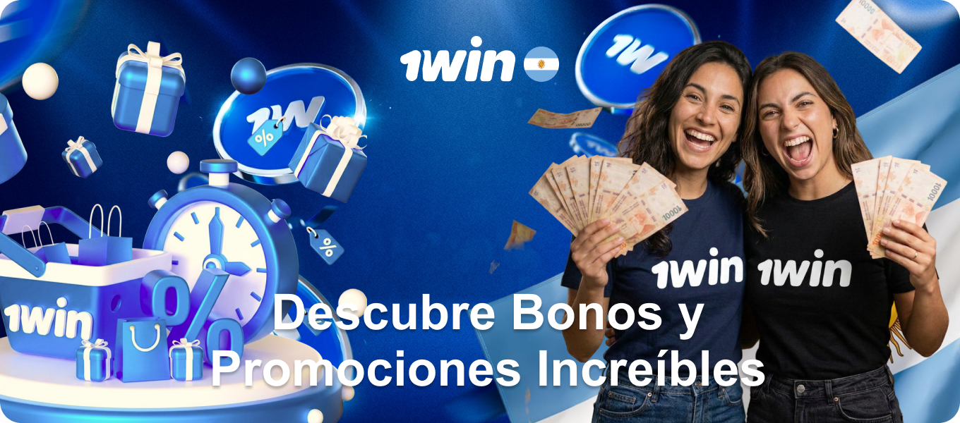 Bonos y promociones de 1win para jugadores argentinos